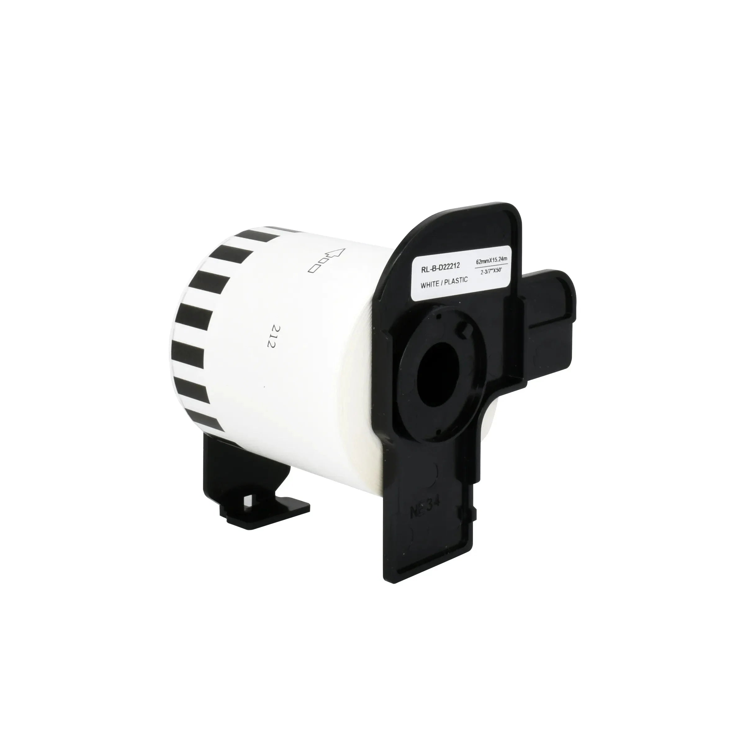 Brother DK22212 rulle etiketter, 62mm x 15.2m – Kompatibel – DK22212